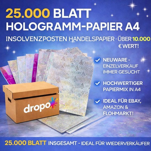 Posten 000 blatt hologramm - blatt,