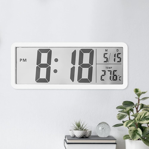 Digitale wanduhr - digitale,