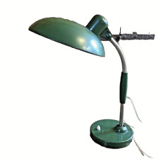 Alte 50er Jahre Bauhaus Schreibtischlampe Midcentury grün ähn. Kaiser Idel 30er