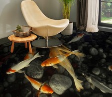 3D Stein Fisch C6170 Fußboden