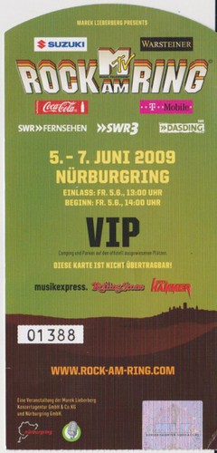 Rock ring 2009 - ring,