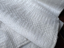 Ballen altes  handgewebtes Leinen Muster ca: 7,00/0,42 Meter um 1900