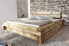 Bett Balkenbett mit einem