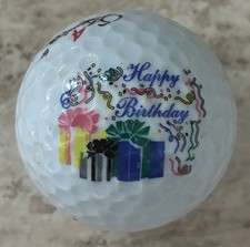 Golfball Logo | Happy Birthday