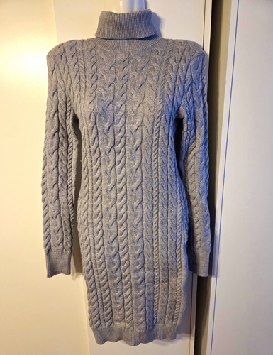 Sister strickkleid grau - strickkleid,