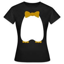 Pinguin Kostüm Fasching Karneval Frauen T-Shirt