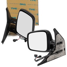 2x TYC Außenspiegel Seitenspiegel konvex beheizt elektr. für VW TRANSPORTER T4