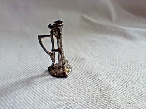 Antiker metall zinn jugendstil - metall,