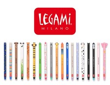 Legami Gelroller Löschbarer Gelstift, Erasable Pen, verschiedene Tiermotive