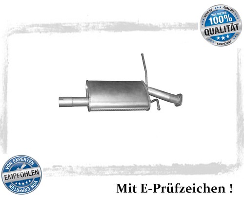 Mittelschalldämpfer für