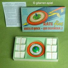 Rate fix! Komplett Top! in 3 Sprachen mit Blech-Rad von Hausser Nr. 1239 1960er