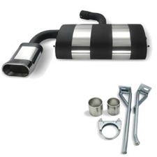 JOM Edelstahl Sport Auspuff