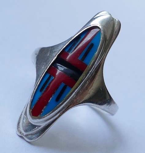 Indianerschmuck ring rote - ring,