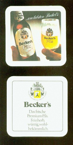 Bierdeckel becker bier - (7),
