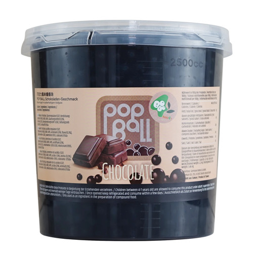 Popping boba schokolade - boba, 3,2kg