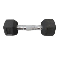 TREXO Hantel Trainingszubehör Gym Hanteln 25 kg Gusseisen Gummiert Robust Widers