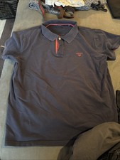 GANT Herrenhemd Blau mit Roten