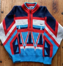 Vintage FILA SKI KNIT Pullover