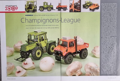 Trac und unimog 1600 - mb,