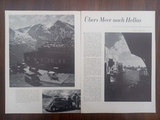 BMW 600, micro car, Kleinstwagen, Großglockner, Edelweißhütte, Bericht, 1958