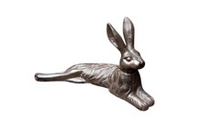 Dekofigur Hase liegend