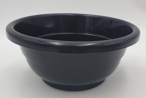 Gesteckschale schwarz - 16, cm