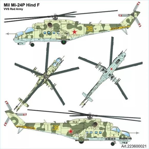 Mil 24p hind - hind-f, sowjetunion
