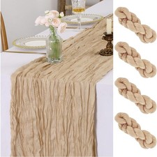 Käsetuch Tischläufer Gaze