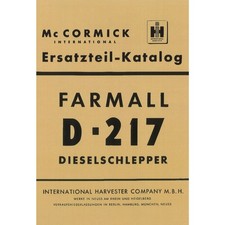 McCormick Ersatzteilliste