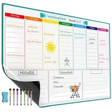 Magnetischer Wochenplaner