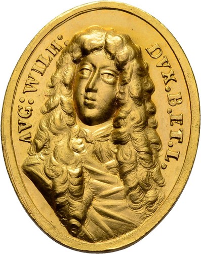 Medaille august wilhelm - medaille,