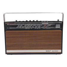 Altes ITT  Schaub Lorenz KOFFERRADIO, GOLF EUROPA  Automatic 103, Defekt 