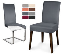 Mikrofaser Stuhlhusse Mikrofaser Stuhlbezug elastische Stretch Husse