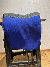 Filzsattel Blau