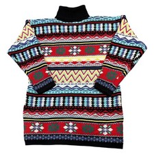 Vintage Abstrakt Strick