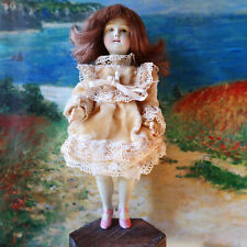 Puppe, Mädchen Vintage POUPEE BRU TETE PORCELAINE 24 cm. Les Bles D'or TOP