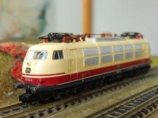 Fleischmann 7375 : DIGITALE E-LOK BR 103 118-6 "DB" SPUR N MIT OVP DCC