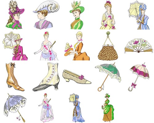 Stickdatei embroidery ladys - stickdatei/embroidery, 18