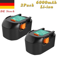 2x Für AEG BS14X BSS14 BS14GNC B1415R B1414G B1420R 6000mAH 14,4V Li-ion AKKU