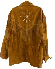 Hundertmark Lederjacke Westernjacke Bikerjacke Größe XL Echtleder Herren Heavy