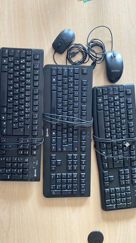 Terra tastatur und maus mit - tastatur,
