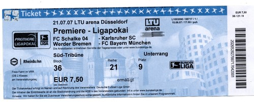 Ticket ligapokal schalke - schalke,
