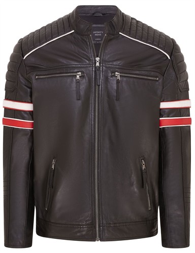 Herren schwarze gequiltete - herren,