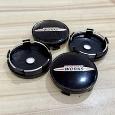 4x 60mm Für Mini John Cooper Works Auto Nabenkappen Emblem Nabendeckel Radkappen