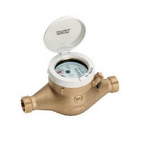 Wasseruhr Wasserzähler 3/4 x 190mm länge kalt oder 1" x 260mm länge Uhr Neu2025.