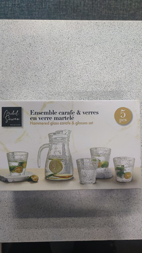 Teiliges glaskaraffe set 1 - glaskaraffe,