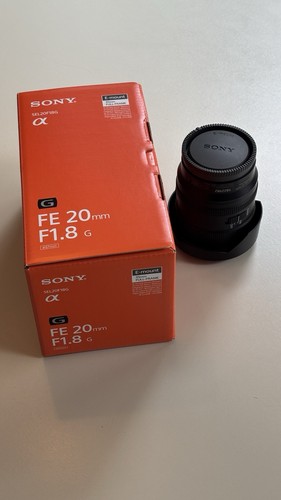 Sony 20mm 8g - sony, f1.8g