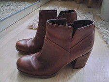 Stiefeletten Leder 39 Braun