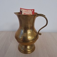 Massiv Messing Krug / Kanne Vintage