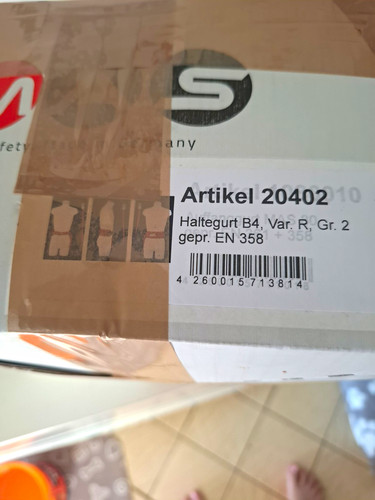 Mas haltegurt var - r, 2